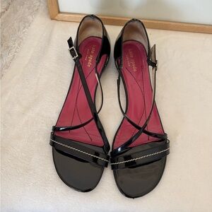 Kate Spade Black Strappy Sandals